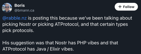 Nostr PHP vibes