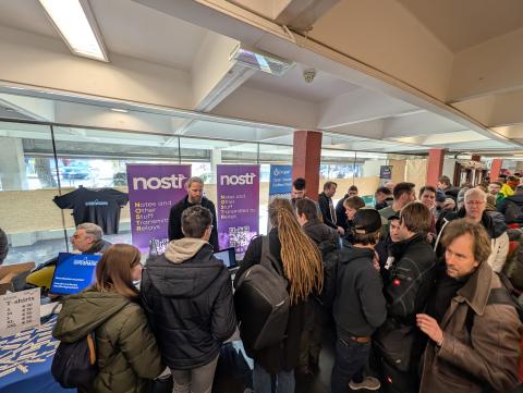 FOSDEM stand