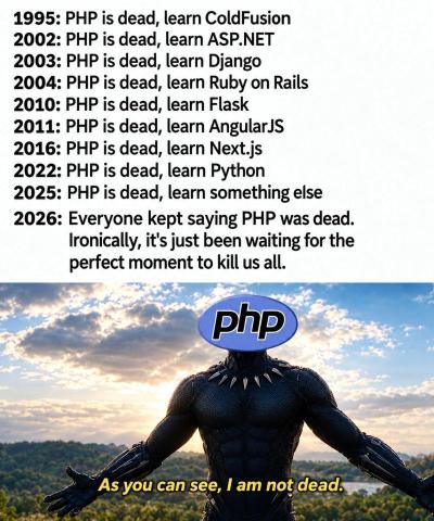 PHP is dead